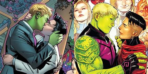 Marvel wiccam and hulkling